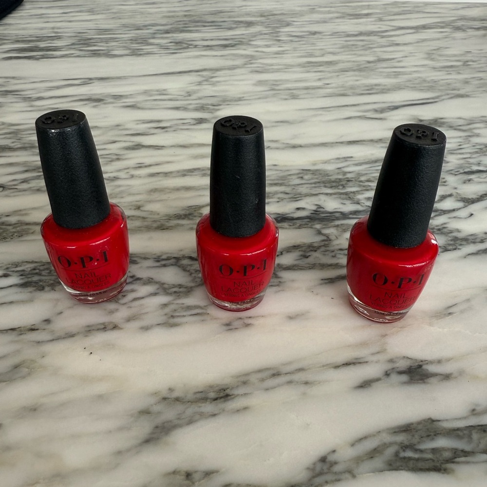OPI Big Apple Res Nail Polish - Set of 3